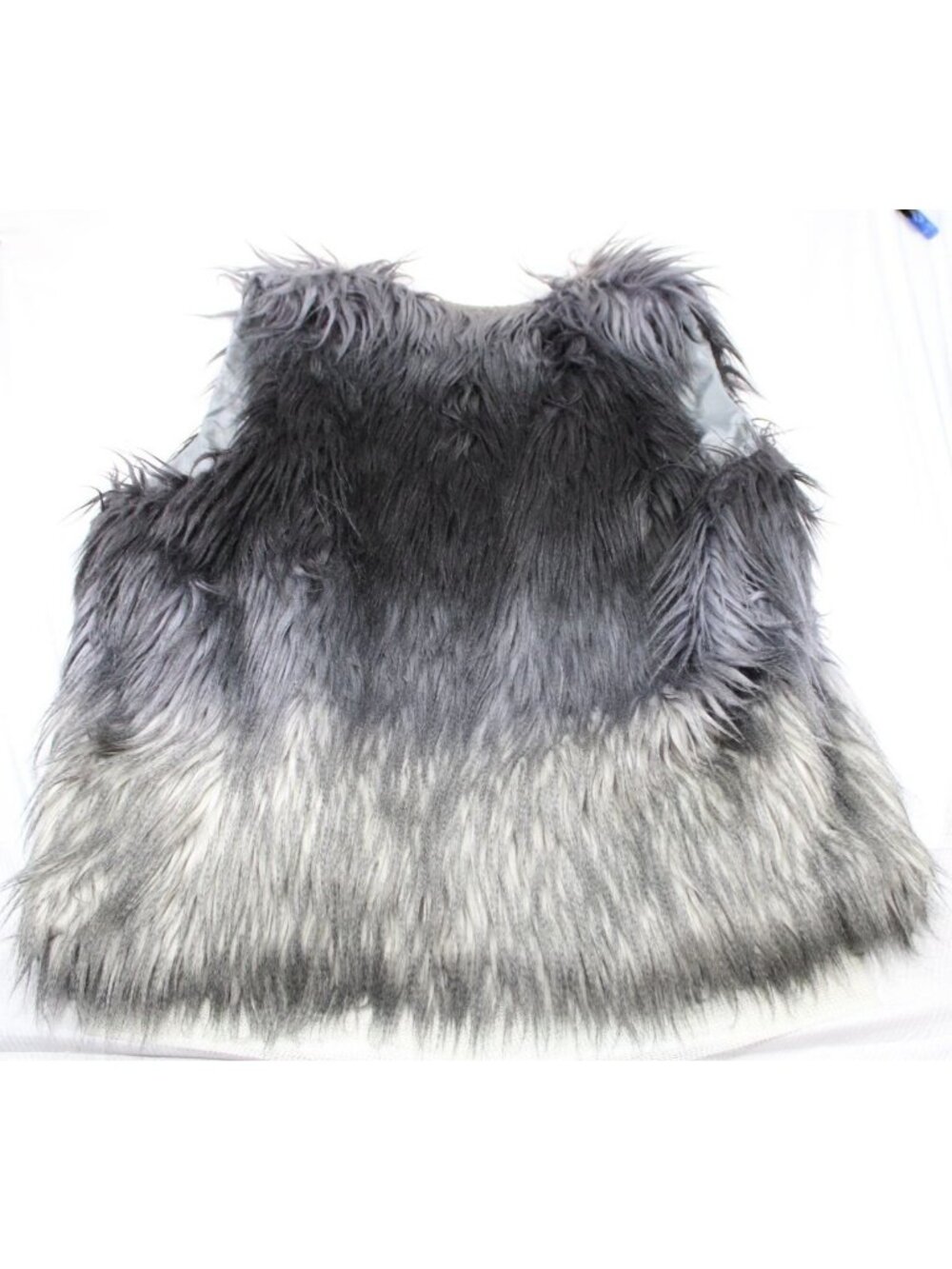 Melissa Paige Faux Fur Ombre Vest 2X - Picture 6 of 6